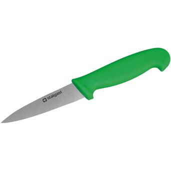 Nóż do obierania l 100 mm zielony Stalgast 282092