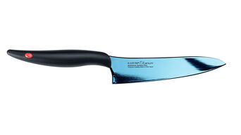 Nóż szefa kuchni Titanium dł. 13 cm, niebiesk